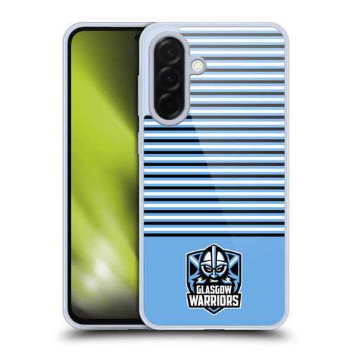 Glasgow Warriors Logo Stripes Blue 2 Soft Gel Case for Samsung Galaxy A36 5G