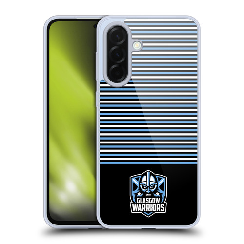 Glasgow Warriors Logo Stripes Black 2 Soft Gel Case for Samsung Galaxy A36 5G
