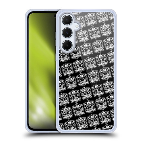 Glasgow Warriors Logo Pattern Soft Gel Case for Samsung Galaxy A55 5G