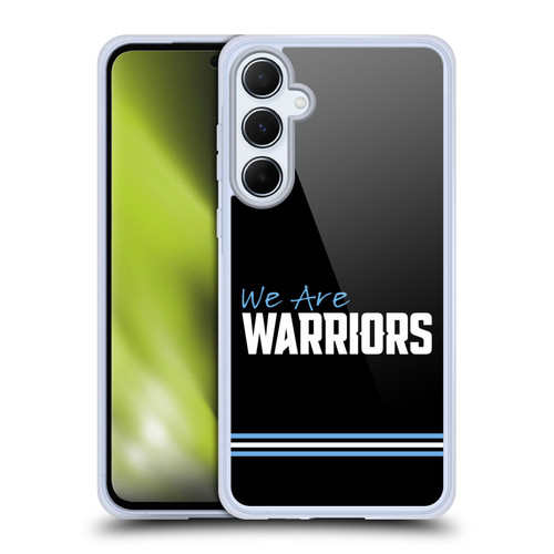 Glasgow Warriors Logo We Are Warriors Soft Gel Case for Samsung Galaxy A55 5G