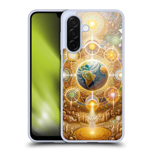 Shambhala Light Visionary Art Celestial Graphics The 9 Realms Soft Gel Case for Samsung Galaxy A26 5G