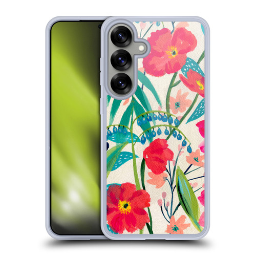 Suzanne Allard Floral Graphics Garden Party Soft Gel Case for Samsung Galaxy S25+ & MagSafe