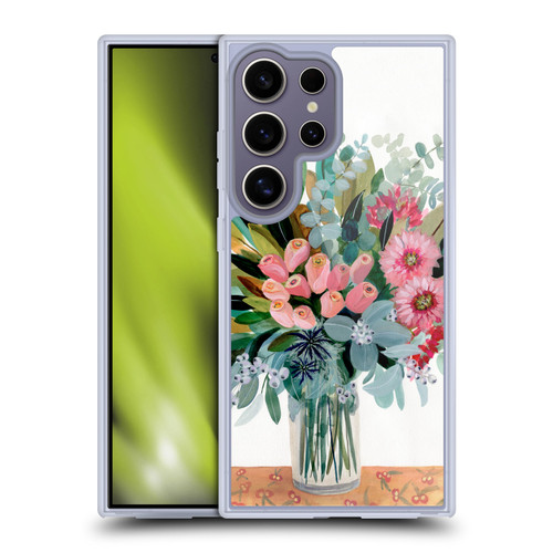 Suzanne Allard Floral Graphics Magnolia Surrender Soft Gel Case for Samsung Galaxy S25 Ultra & MagSafe