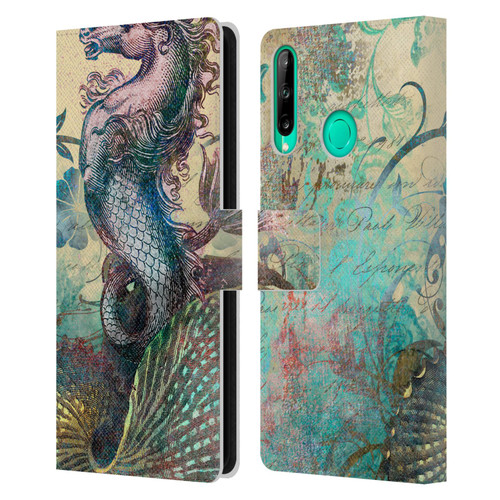 Aimee Stewart Fantasy The Seahorse Leather Book Wallet Case Cover For Huawei P40 lite E