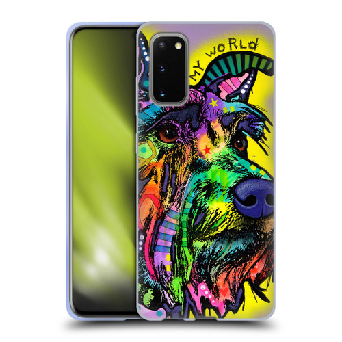 Dean Russo Dogs 3 My Schnauzer Soft Gel Case for Samsung Galaxy S20 / S20 5G