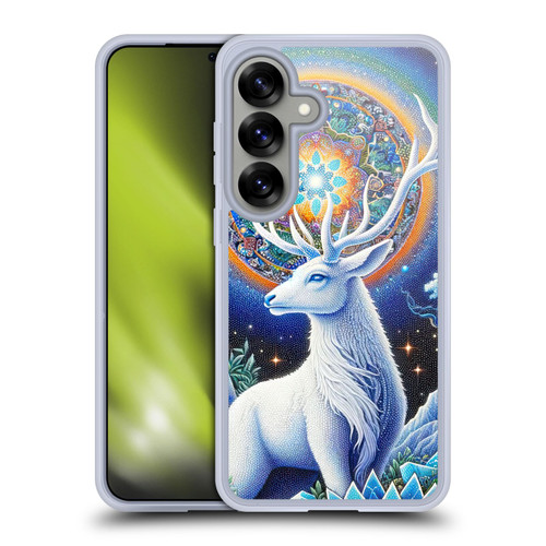 Shambhala Light Visionary Art Celestial Graphics Scared Spirit Soft Gel Case for Samsung Galaxy S25 & MagSafe