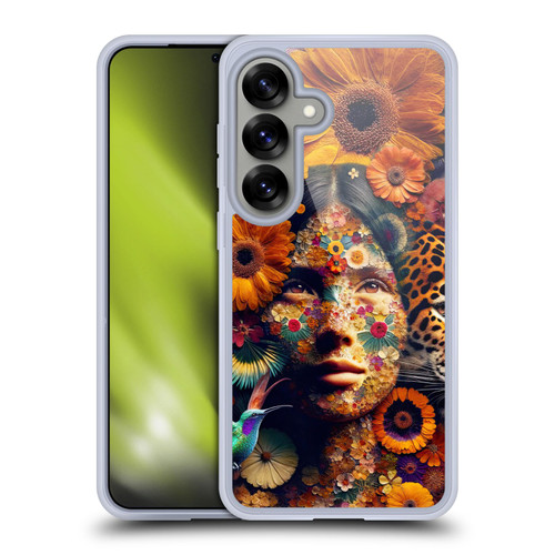 Shambhala Light Visionary Art Celestial Graphics She Is Life Soft Gel Case for Samsung Galaxy S25 & MagSafe