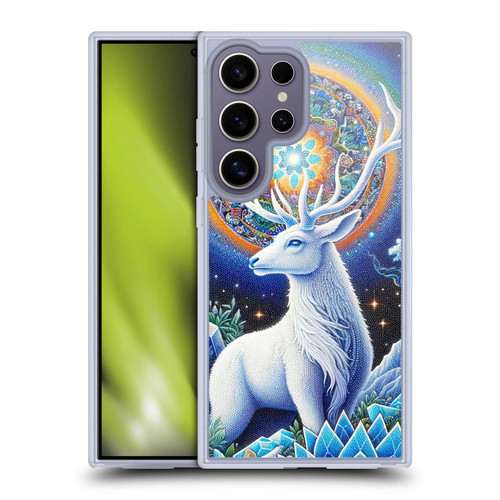 Shambhala Light Visionary Art Celestial Graphics Scared Spirit Soft Gel Case for Samsung Galaxy S25 Ultra & MagSafe