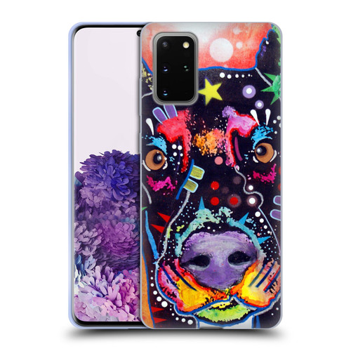 Dean Russo Dogs 3 Doberman Soft Gel Case for Samsung Galaxy S20+ / S20+ 5G