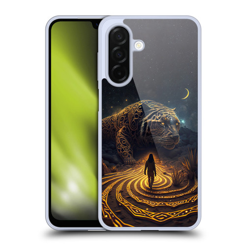 Shambhala Light Visionary Art Ethereal Graphics Big Cat Glow Soft Gel Case for Samsung Galaxy A26 5G