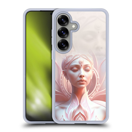 Shambhala Light Visionary Art Ethereal Graphics At Peace Soft Gel Case for Samsung Galaxy S25 & MagSafe
