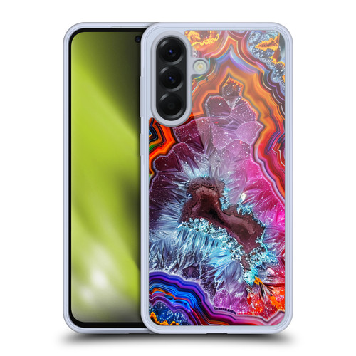 Haroulita Agates Colorful Soft Gel Case for Samsung Galaxy A56 5G