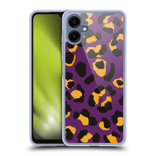 Haroulita Animal Prints Purple Soft Gel Case for Samsung Galaxy A06 4G / 5G