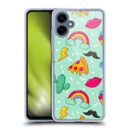Haroulita Food - Fruits Pizza Soft Gel Case for Samsung Galaxy A06 4G / 5G