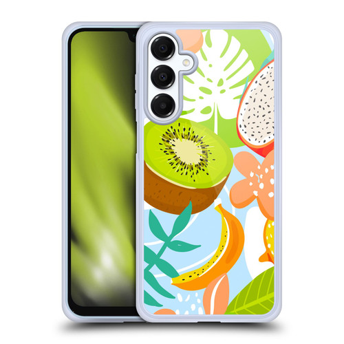 Haroulita Food - Fruits Mixed Fruits Soft Gel Case for Samsung Galaxy A16 5G & MagSafe