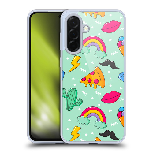 Haroulita Food - Fruits Pizza Soft Gel Case for Samsung Galaxy A36 5G