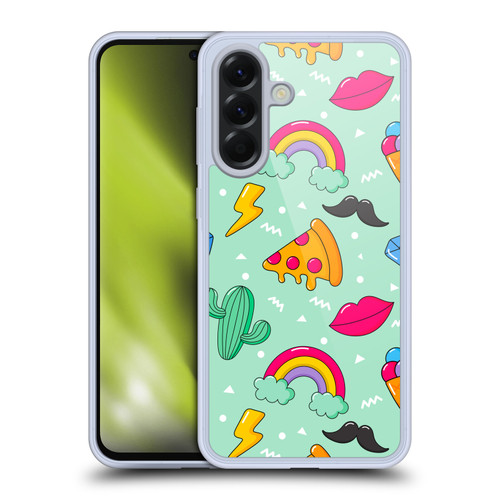 Haroulita Food - Fruits Pizza Soft Gel Case for Samsung Galaxy A56 5G