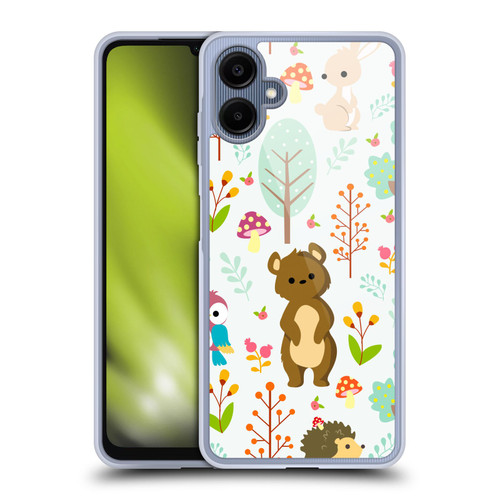 Haroulita Forest Adorable Bear Soft Gel Case for Samsung Galaxy A06 4G / 5G
