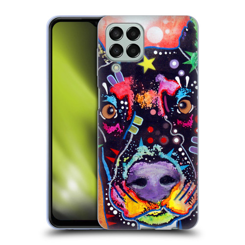 Dean Russo Dogs 3 Doberman Soft Gel Case for Samsung Galaxy M33 (2022)