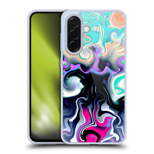 Haroulita Liquid Marble Glitch Soft Gel Case for Samsung Galaxy A36 5G