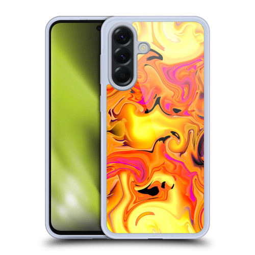 Haroulita Liquid Marble Warm Breeze Soft Gel Case for Samsung Galaxy A56 5G