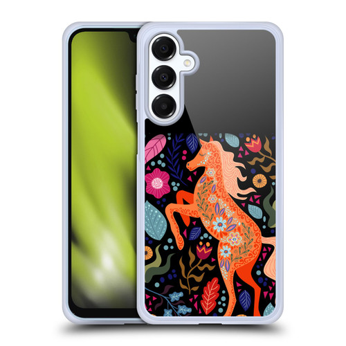 Haroulita Forest Flower Horse Soft Gel Case for Samsung Galaxy A16 5G & MagSafe