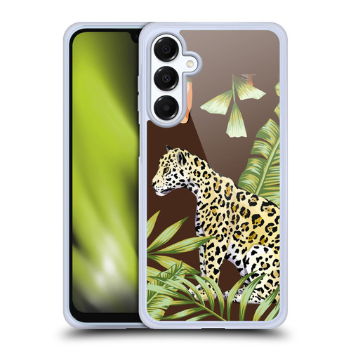Haroulita Forest Leopard Soft Gel Case for Samsung Galaxy A16 5G & MagSafe