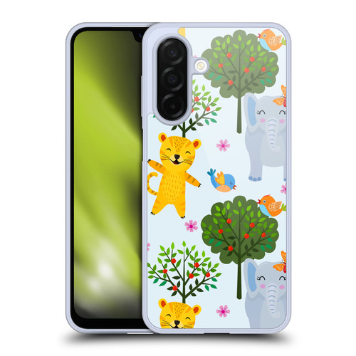 Haroulita Forest Tiger And Elephant Soft Gel Case for Samsung Galaxy A26 5G