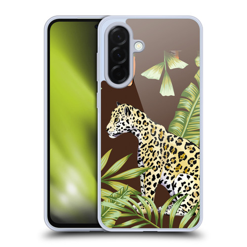 Haroulita Forest Leopard Soft Gel Case for Samsung Galaxy A36 5G