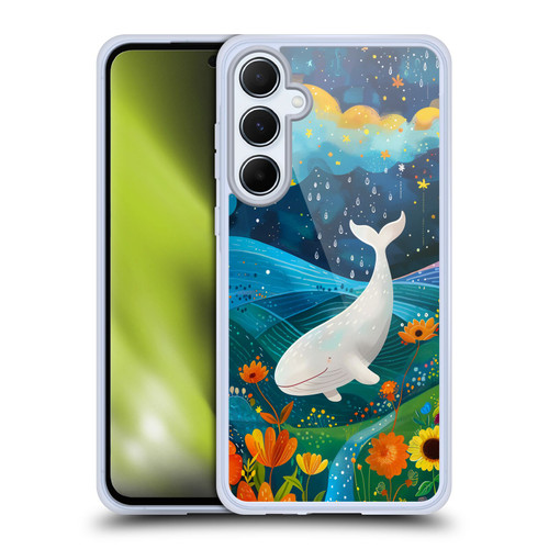 Haroulita Mix Art Animals Whale Soft Gel Case for Samsung Galaxy A55 5G