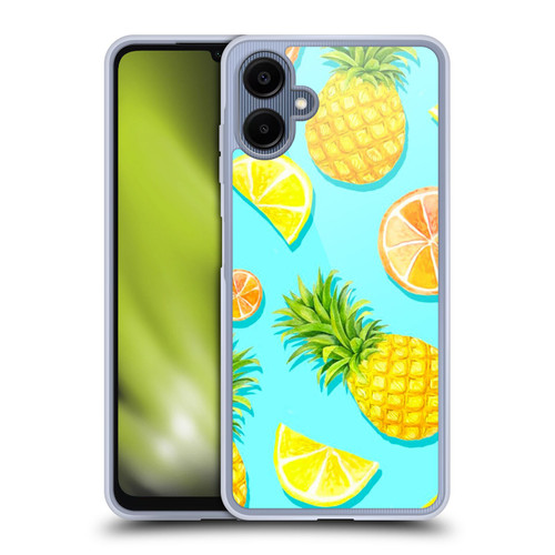 Haroulita Fruits Citrus Surprise Soft Gel Case for Samsung Galaxy A06 4G / 5G