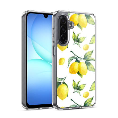 Haroulita Fruits White Lemons Soft Gel Case for Samsung Galaxy A17 4G / 5G