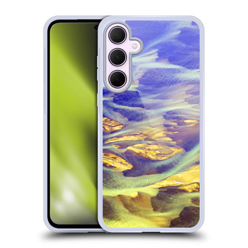 Haroulita Marble Wavy Day Soft Gel Case for Samsung Galaxy A35 5G