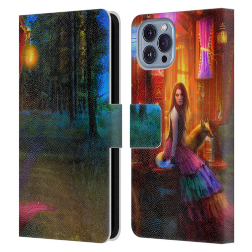 Aimee Stewart Fantasy Wanderlust Leather Book Wallet Case Cover For Apple iPhone 14
