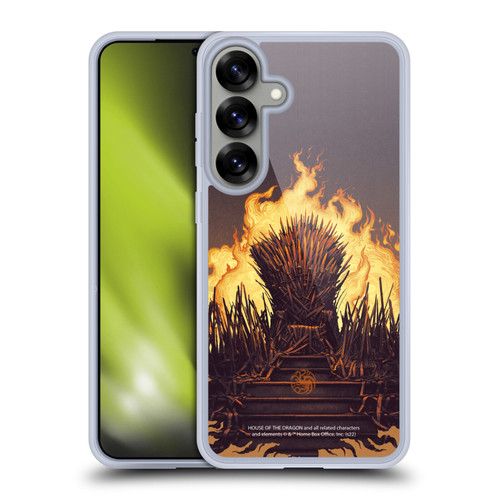 House Of The Dragon: Television Series Art Syrax and Caraxes Soft Gel Case for Samsung Galaxy S25+ & MagSafe