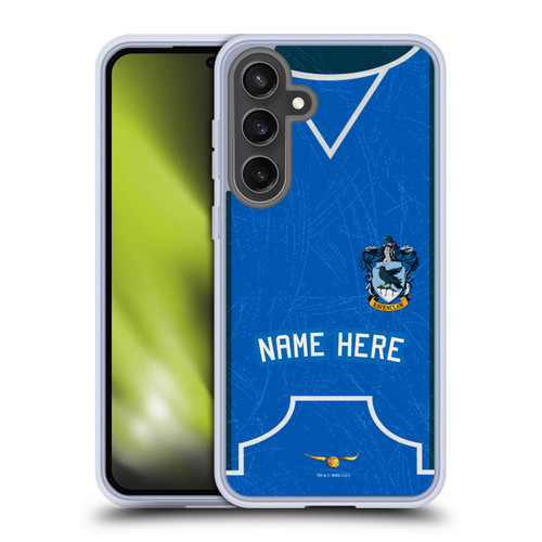 Custom Customised Personalised Harry Potter Deathly Hallows XL Ravenclaw Soft Gel Case for Samsung Galaxy S24 FE