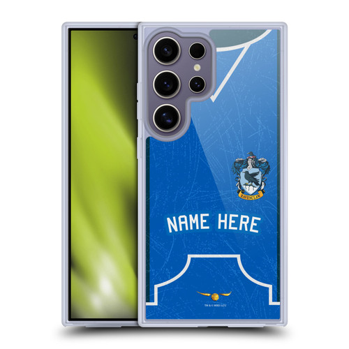 Custom Customised Personalised Harry Potter Deathly Hallows XL Ravenclaw Soft Gel Case for Samsung Galaxy S25 Ultra