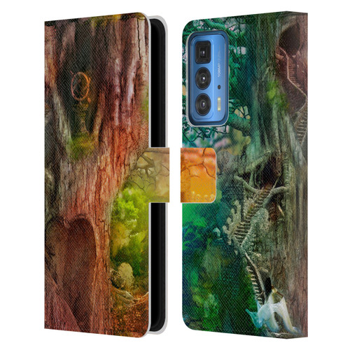 Aimee Stewart Fantasy Dream Tree Leather Book Wallet Case Cover For Motorola Edge 20 Pro