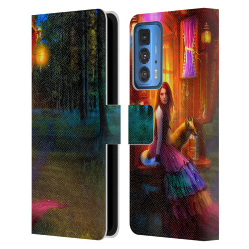 Aimee Stewart Fantasy Wanderlust Leather Book Wallet Case Cover For Motorola Edge 20 Pro
