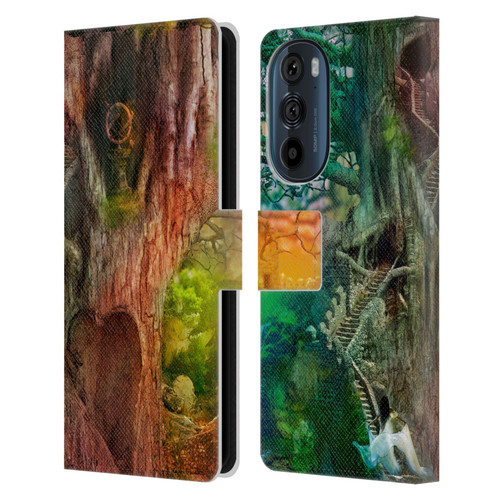 Aimee Stewart Fantasy Dream Tree Leather Book Wallet Case Cover For Motorola Edge 30