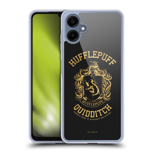 Harry Potter Deathly Hallows X Hufflepuff Quidditch Soft Gel Case for Samsung Galaxy A06 4G / 5G