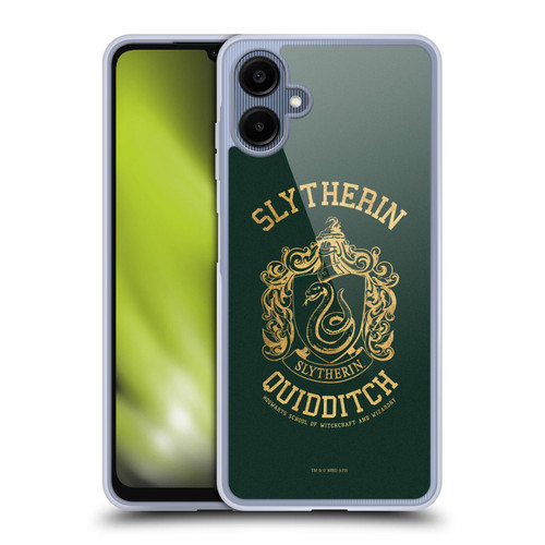 Harry Potter Deathly Hallows X Slytherin Quidditch Soft Gel Case for Samsung Galaxy A06 4G / 5G