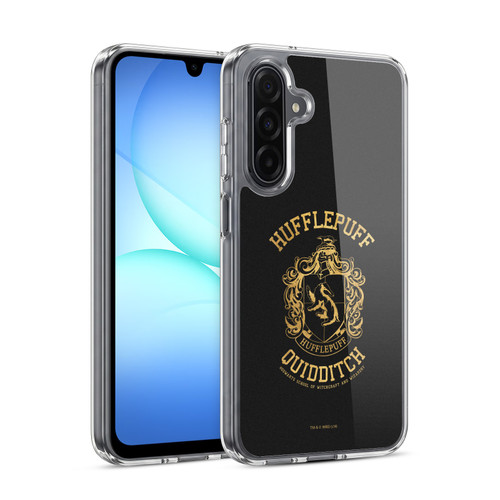 Harry Potter Deathly Hallows X Hufflepuff Quidditch Soft Gel Case for Samsung Galaxy A17 4G / 5G