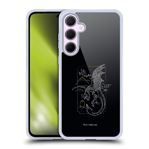 Harry Potter Deathly Hallows XXII Horntail Soft Gel Case for Samsung Galaxy A35 5G