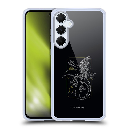 Harry Potter Deathly Hallows XXII Horntail Soft Gel Case for Samsung Galaxy A55 5G