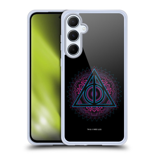 Harry Potter Deathly Hallows XXII Triangle Symbol Soft Gel Case for Samsung Galaxy A55 5G