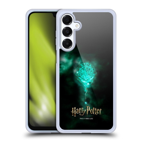 Harry Potter Deathly Hallows XXXV Hogwarts Crest Soft Gel Case for Samsung Galaxy A16 5G & MagSafe