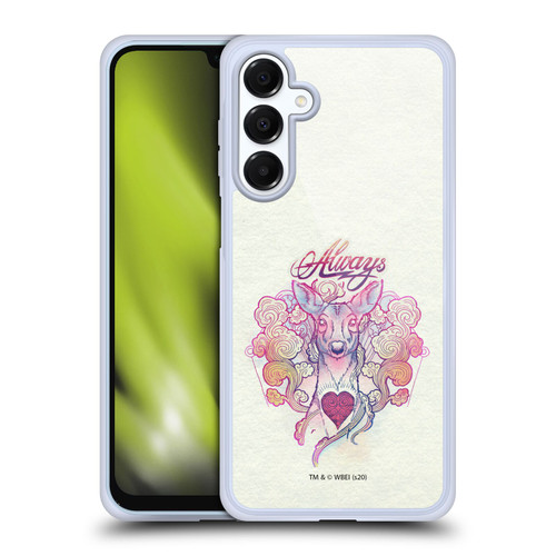Harry Potter Deathly Hallows XXVI Always Stag Patronus Soft Gel Case for Samsung Galaxy A16 5G & MagSafe