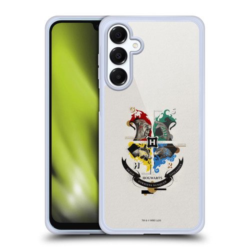 Harry Potter Deathly Hallows XXVII Hogwarts Soft Gel Case for Samsung Galaxy A16 5G & MagSafe