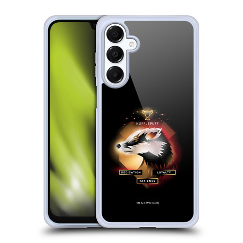 Harry Potter Deathly Hallows XIX Hufflepuff Soft Gel Case for Samsung Galaxy A16 5G & MagSafe